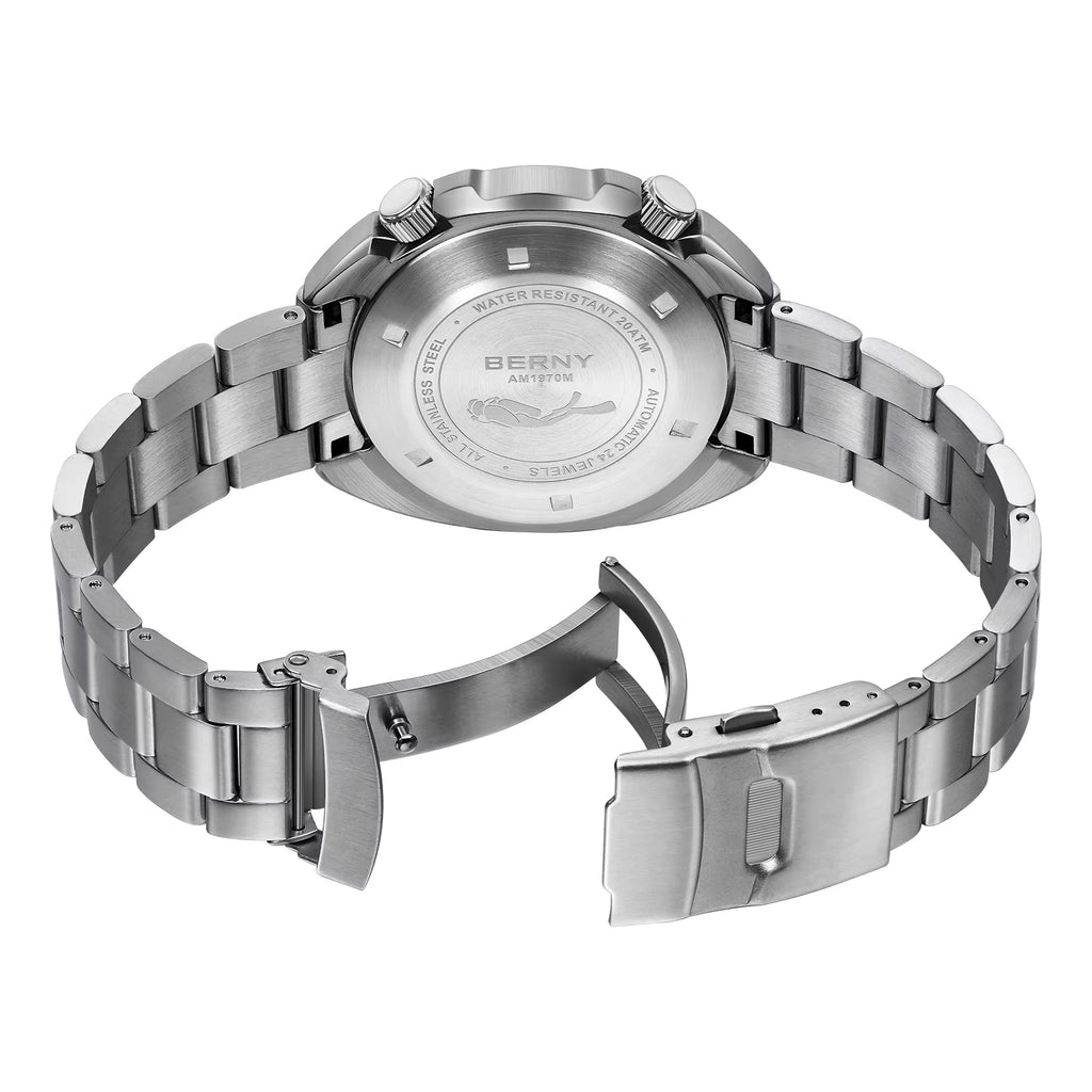 Diver Men Watch Miyota 8215 Top Automatic Mechanical Fashion Men Watch Luxury Sapphire Waterproof 200M Luminous Men Watch