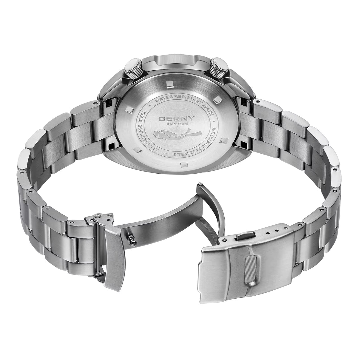 Diver Men Watch Miyota 8215 Top Automatic Mechanical Fashion Men Watch Luxury Sapphire Waterproof 200M Luminous Men Watch